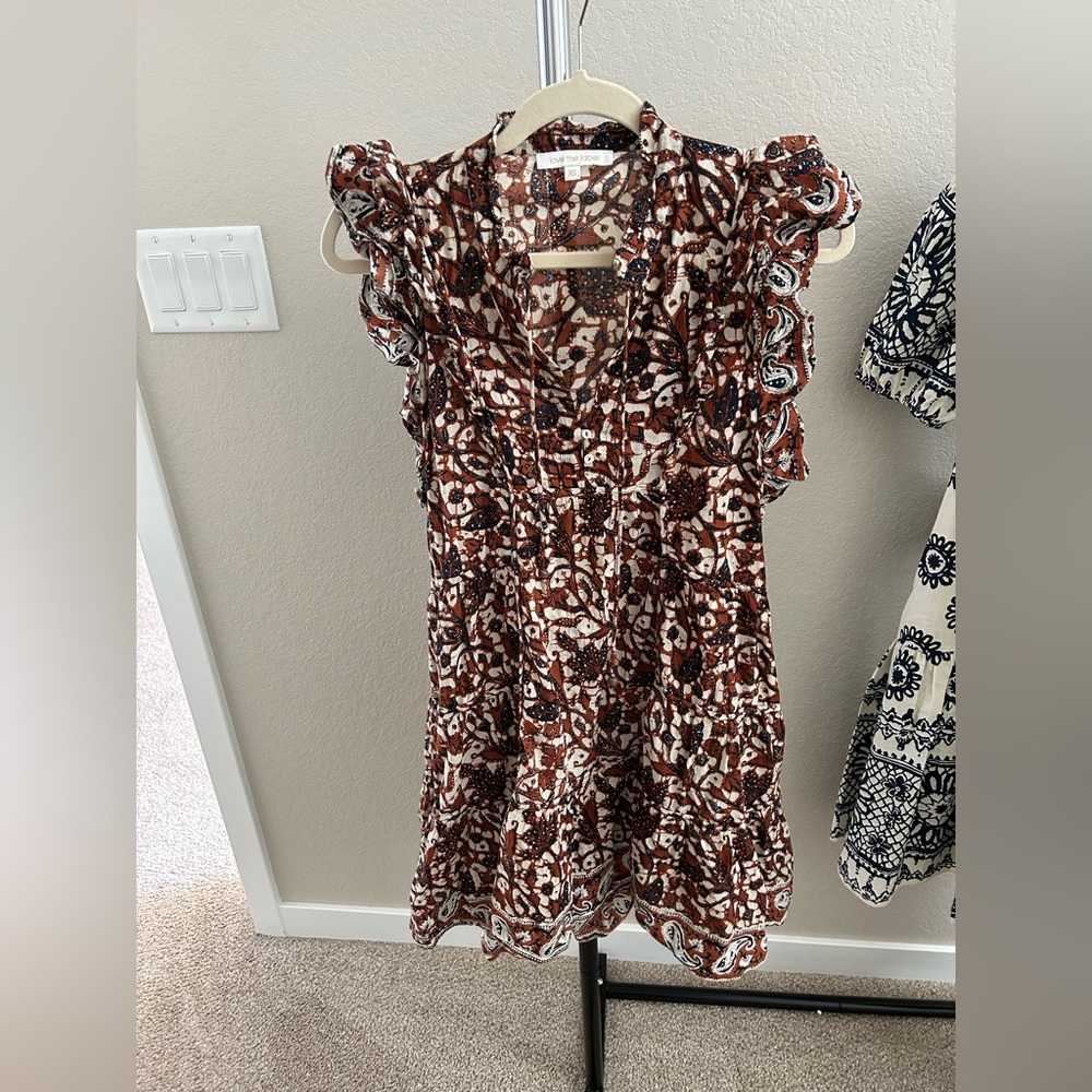 Floral High Low Dress